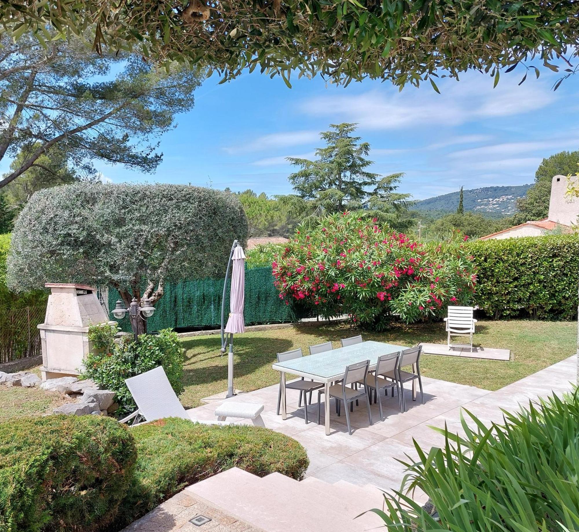Gite Les Pins Climatise Piscine Chauffee Jardin Peymeinade Eksteriør billede